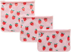 Tiny Twinkle Diaper Bag Organizing Pouches|3 Pack Mess-Proof Clear Front Travel by TinyTwinkle