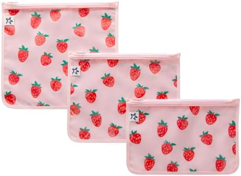 Tiny Twinkle Diaper Bag Organizing Pouches|3 Pack Mess-Proof Clear Front Travel by TinyTwinkle