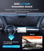 Wigoo Ice-Shield Car Windshield Sun Shade - Image 2