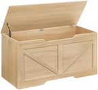 HOOBRO Storage Bench, 39.4” Retro Wooden Storage Chest by HOOBRO