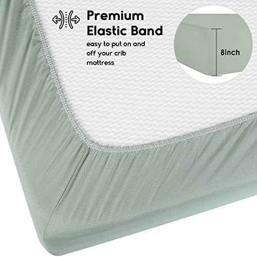 Yoofoss 2-Pack Baby Crib Sheets - Image 3