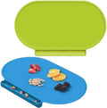 Silicone Placemat for Baby, Silicone Baby Toddlers Non-Slip Tablemats Stain by HeyKids