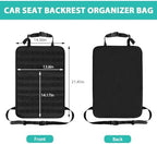 Car Seat Back Organizer, Tactical MOLLE Sag Proof Vehicle Panel Backseat Cover - Image 2
