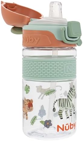 Nuby Thirsty Kids Flip-it Bolt Toddler Cup by NubyUSA