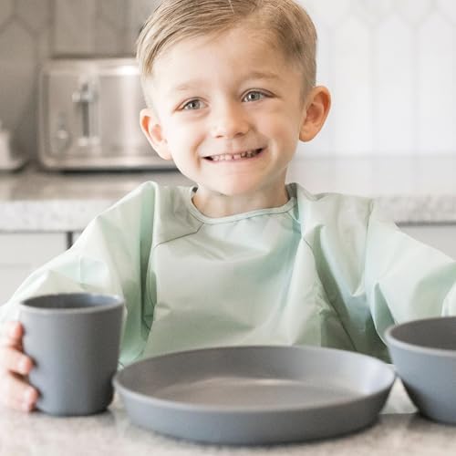 Tiny Twinkle Long Sleeve Bib for Babies & Toddlers | 2-Pack Waterproof Smock - Image 5