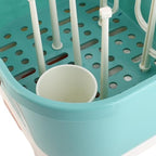 Ejoyous Baby Bottle Drying Rack Organizer, Nursing Bottle Storage Box, Compact - Image 6