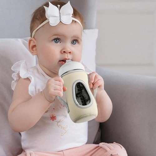 Beautyflier 2PCS Sleeve Covers for 8 oz Philips Avent Glass Natural Baby Bottle - Image 6