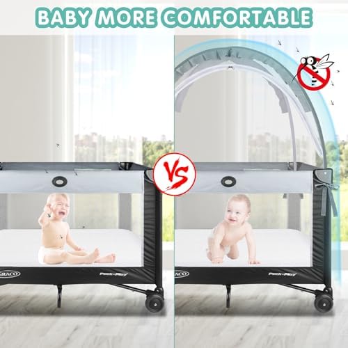 Crib Tent - Crib Net to Keep Baby in, Stop Baby from Climbing Out of Crib - Image 5