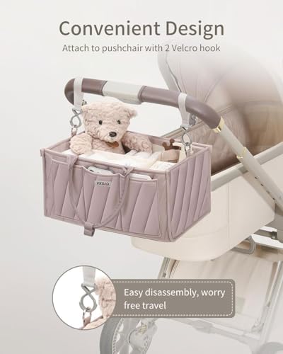 Diaper Caddy Organizer – Portable Storage Basket - Image 3