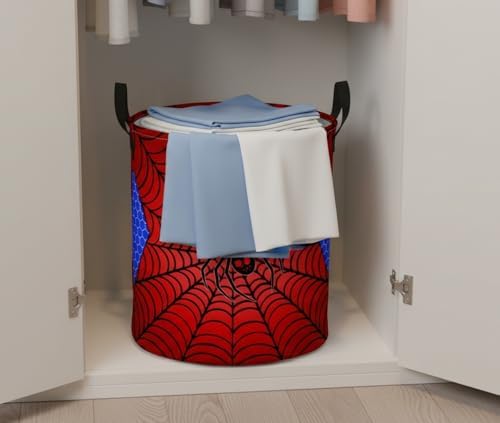 Collapsible Round Storage Basket, Soft-Sided Organizer - Image 5