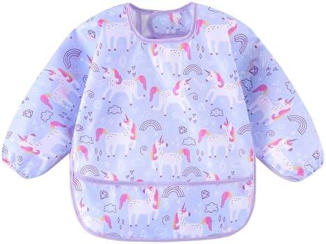 Long Sleeved Bibs, Lightweight Waterproof Shirt Bibs - Image 3