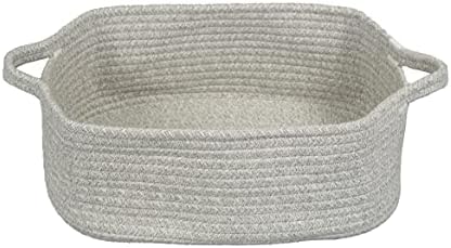 XUANGUO Medium Woven Cotton Rope Storage Basket by XUANGUO