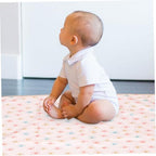 High Chair Mat for Toddlers Foldable Floor Protector Polyester Fiber - Image 4