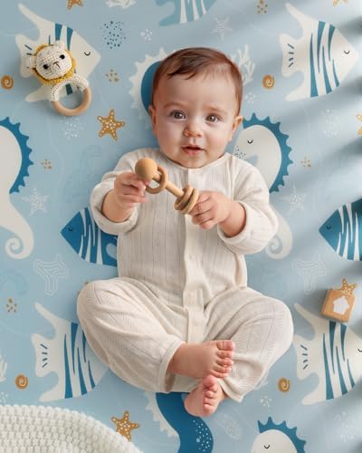 Yoofoss 2-Pack Baby Crib Sheets - Image 5