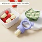 Baby Breastmilk Popsicle Molds & Baby Fruit Feeder, Infant Food Freezer Tray - Image 6