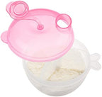 Accmor Baby Formula Dispenser for On-the-Go Feedings, Three-Compartment - Image 3
