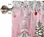 Vandarllin Christmas Gnome Kitchen Curtains and Valances Set, Winter Merry - Image 7