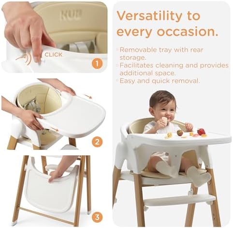 KUB Foldable Baby High Chair for Family - Image 4