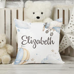 Custom Baby Girl Minky Crib Bedding Set, Air Balloon Bedding 3 Pcs Set - Image 7