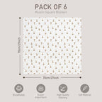 GLLQUEN BABY Receiving Blankets Muslin Swaddle Blanket - Image 5