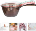 3pcs Bath Water Ladle Set, Thickened Plastic Portable Water Scoop - Image 7