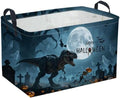 Sanjiaofeng Rectangular Dinosaur Halloween Baskets, Waterproof Foldable by Sanjiaofen