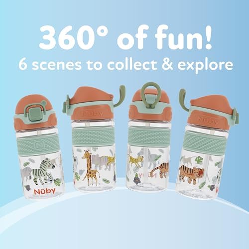 Nuby Thirsty Kids Flip-it Bolt Toddler Cup - Image 7