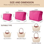 OPPOSHE Purse Organizer Insert for Longchamp Le Pliage, Premium Felt Long Champ - Image 2