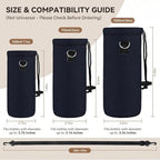 AUPET Water Bottle Bag Carrier, 24oz/32oz Insulated Neoprene bottle Sling - Image 2