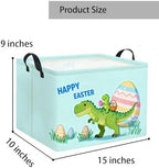 Rectangular Easter Basket for Home Kitchen Baby Girls Basket Cute Storage Bin - Image 7