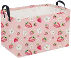 Sanjiaofeng Rectangular Strawberry Storage Baskets Baby Girl Basket Kids Baby by Sanjiaofen