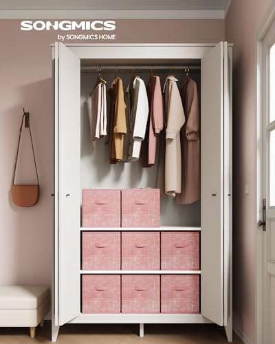 SONGMICS Storage Cubes, 13-Inch Foldable Closet Organizers - Image 2