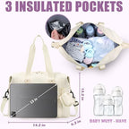 Tuwubi Diaper Bag Tote, Baby Diaper Bag - Image 4