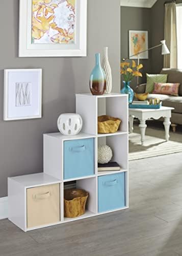 ClosetMaid Cubeicals 3-2-1 Cube Storage Shelf Organizer Bookshelf, 3 Tier - Image 2
