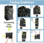 Gate Check Stroller Bag for Airplane Travel, Standard or Double Stroller Travel - Image 6