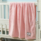 CREVENT 2Pcs 30''X40'' Cute Cozy Fluffy Warm Baby Blankets - Image 3