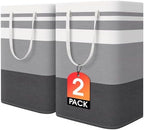 HomeHacks 2 Pack Large Laundry Baskets, Laundry Hampers Bags by HomeHacks