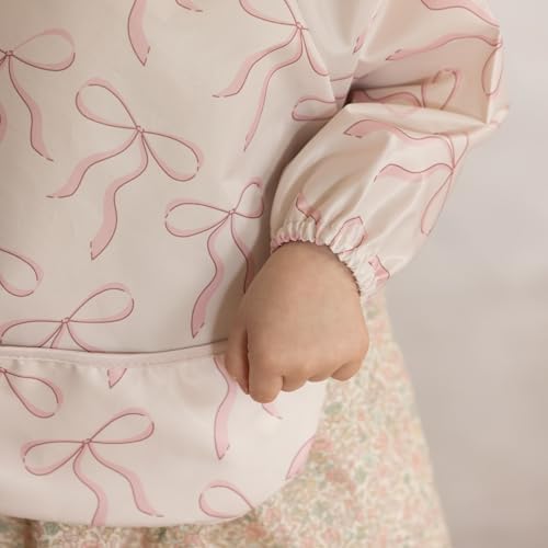 Tiny Twinkle Long Sleeve Bib for Babies & Toddlers | Waterproof Smock Bib for - Image 3