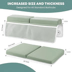 Comfortable Baby Bath Kneeler & Elbow Rest Pad Set – Extra Thick Foam Cushion - Image 3