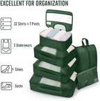 Veken 8 Set Packing Cubes for Travel Essentials, Anti-Wrinkle Buckled Suitcase - Image 5
