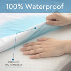 RV Short Queen Mattress Protector Pad Cover Waterproof - Image 3