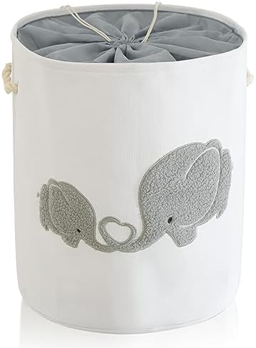 Baby Hamper Extra Large Nursery Hamper, 58L Kids Toys Basket Laundry Basket by INough