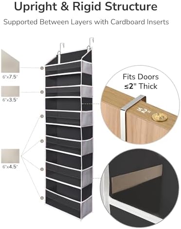 ULG 2Pack-Over The Door Organizer - Image 7