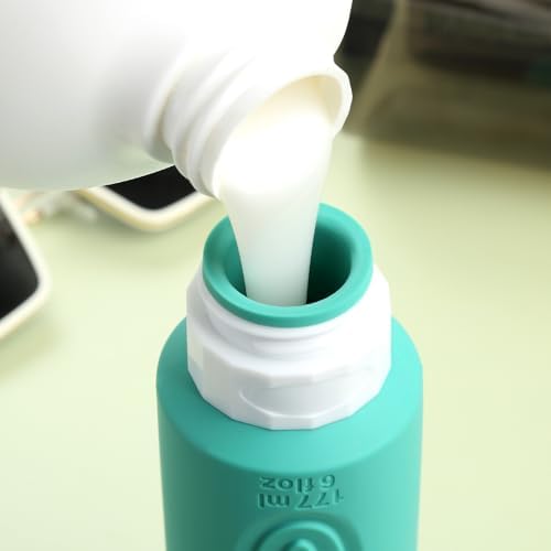 Mrsdry Travel Bottles for Toiletries, Large 6oz Oversize Containers, BPA Free - Image 3