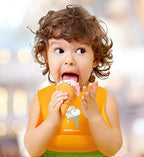 2-Pack Waterproof Silicone Baby Bib Lightweight Comfortable Easy-Wipe Clean - Image 6
