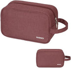Narwey Travel Toiletry Bag for Women, Dopp Kit Men, Medicine Bag by Narwey