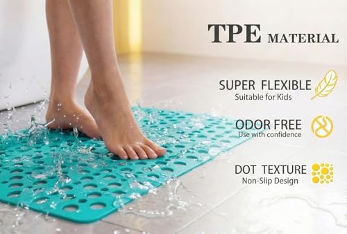 Nonslip Bathtub Mat Extra Soft TPE Bath Mat - Image 7