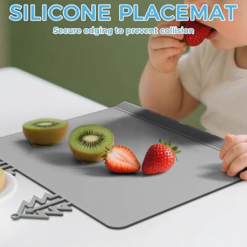 Silicone Baby Placemat, Edge Table Mat - Image 2