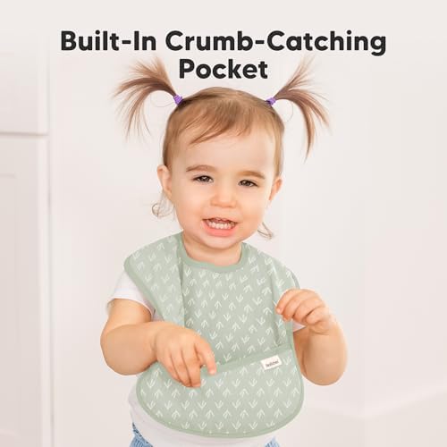 KeaBabies 3-Pack Waterproof Baby Bibs - Image 5