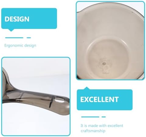 Milisten 3pcs Bath Water Ladle Set, Thickened Plastic Water Spoons - Image 3